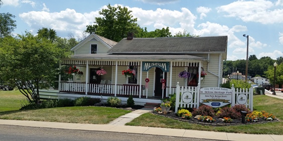 Our Museum is made up of two smaller buildings located just about where the City Hotel stood