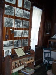 view of Museum displays today