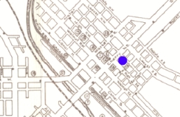 map to Oberlin House